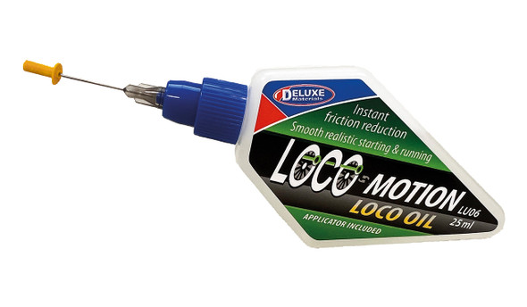 OakridgeStores.com | Deluxe Materials - Loco Motion Loco Oil - Model Train Maintenance - LU06