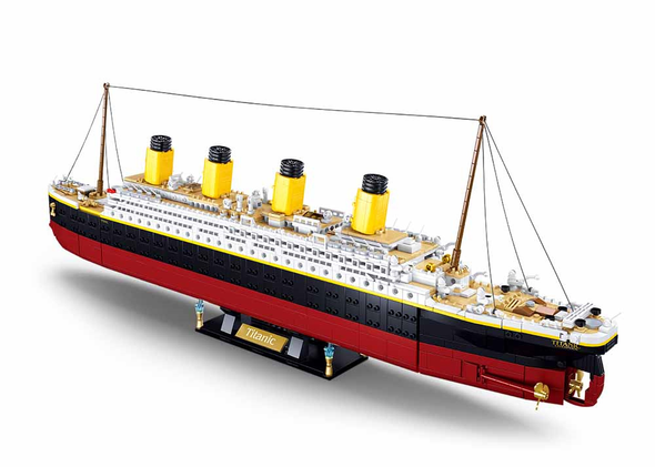 OakridgeStores.com | Sluban - 1/350 25in Ultimate Titanic Ocean Liner -  Building Brick Set - M38-B1122 6938242959920