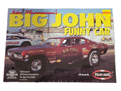RESALE SHOP - Polar Lights 1/25 John Mazmanian's Big John Barracuda Funny Car Model Kit