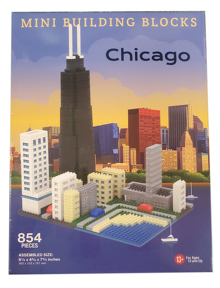 Impact Photographics - John Hancock (Chicago) Mini Building Blocks Set - 96171