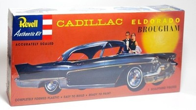 RESALE SHOP - REVELL '57 Cadillac Eldorado Brougham 1:25 Plastic Model Kit Vintage c1957