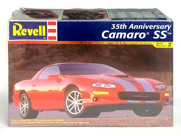 RESALE SHOP - Revell 35th Anniversary Chevy Camaro SS 1:25 Scale Plastic Model Kit c2002