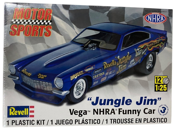 RESALE SHOP - Revell Jungle Jim Vega NHRA Funny Car 1:25 Model Kit c2011