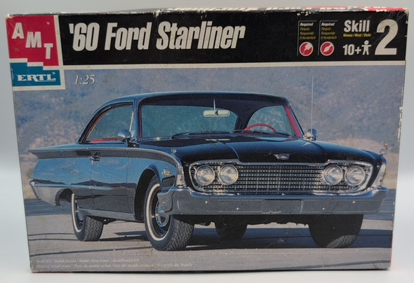 RESALE SHOP - AMT ERTL '60 Ford Starliner 1:25 Scale Skill 2 Plastic Model Car Kit