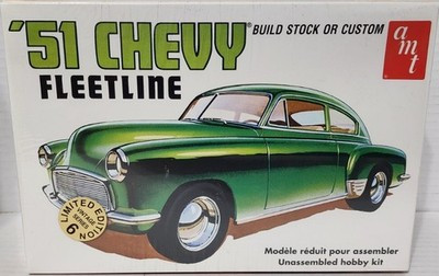 RESALE SHOP - AMT '51 Chevy Fleetline Model Car Kit 1:25 Scale Model Kit Vintage c1998