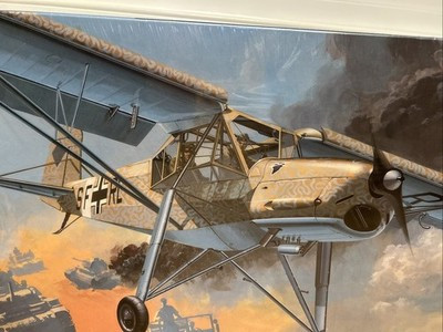 RESALE SHOP - Hasegawa WWI GERMAN Fi156 C STORCH Reconnaissance 1:32 Airplane Model Kit c2002