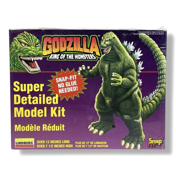 RESALE SHOP - Lindberg Godzilla King Of Monsters Super Detailed 12" Long Model Kit c1995