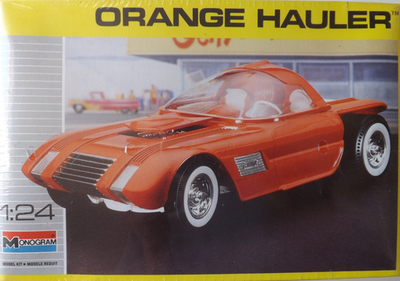 RESALE SHOP - Monogram Orange Hauler Street Rod Darryl Starbird Creation Model Kit c1990