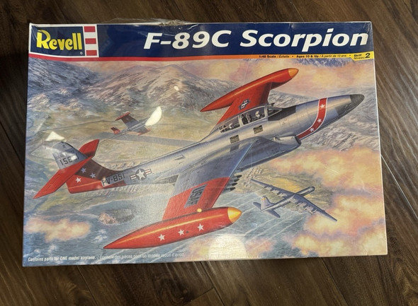 RESALE SHOP - 18-4825 REVELL 1:48 Scale NORTHROP F-89C SCORPION Plastic Model Kit