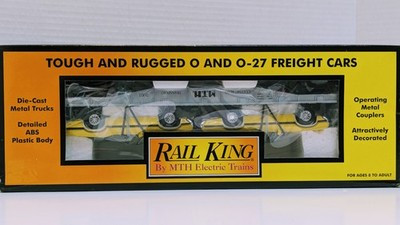 RESALE SHOP - MTH Rail King O Scale Auto Transportation w/ 70' Olds 442 #30-7693