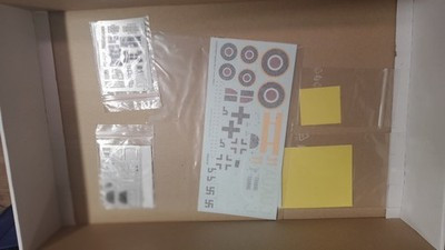 RESALE SHOP - The Rise Of Bubbletops Spitfire vs FW190 Eduard 1/48 11100X Model Kit RARE