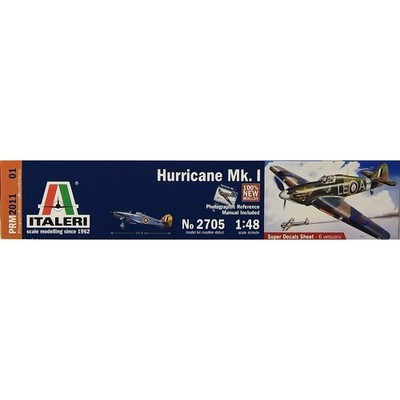 RESALE SHOP - Italeri 1/48th Scale Hurricane Mk. I Kit No. 2705