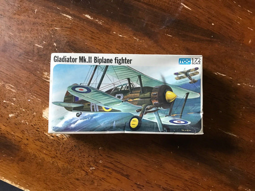 RESALE SHOP - Frog 1:72 Gladiator Mk.II Biplane fighter