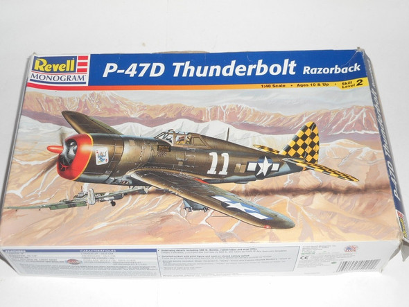 RESALE SHOP - Revell P-47D Thunderbolt Razorback 1:48 Airplane Model Kit