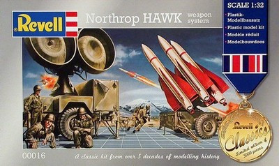 RESALE SHOP - Revell Northrop Hawk Missile Weapon Sys. 1:32 Model Kit c2009 Sealed Parts - PAER-112-00016-NOB8120