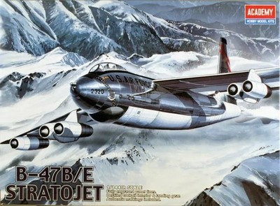 RESALE SHOP - Academy B-47B/E Stratojet 1:144 Aircraft Model Kit c2001 Sealed - PAER-ACY-4443-U8047