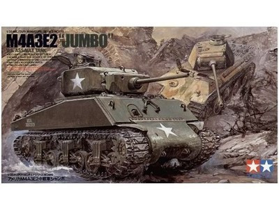RESALE SHOP - Tamiya M4A3E2 Jumbo US Assault Tank 1:35 Military Model Kit c1987 Sealed - PAER-TAM-MM139-U8180