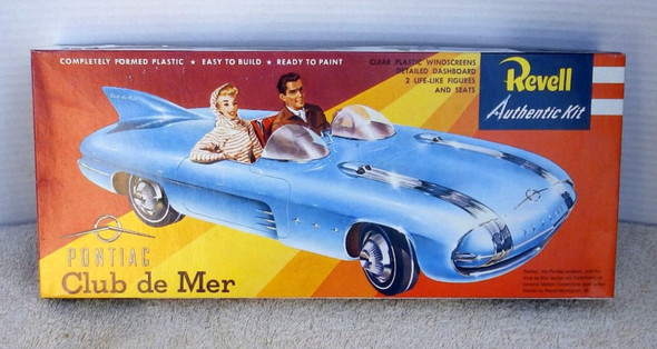 RESALE SHOP - Revell 1956 Pontiac Club de Mer Show Car 1:25 Plastic Model Kit c1995 - TERO-112-1223-U7798