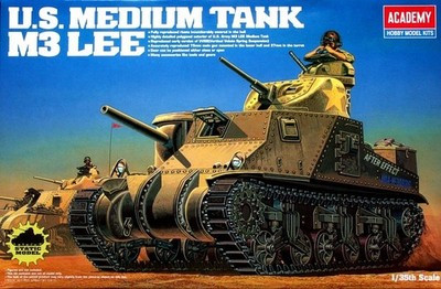 RESALE SHOP - Academy U.S. Medium Tank M3 Lee 1:35 Model Kit c2006 Sealed - TERO-ACY-13206-U8174