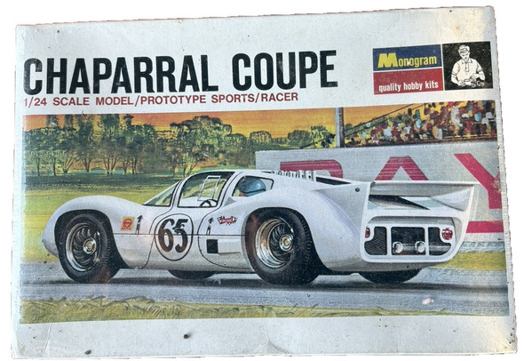 RESALE SHOP - MONOGRAM Chaparral Coupe 1:24 Race Car Model Kit c1996 Sealed - TERO-MGM-PC142-U7780