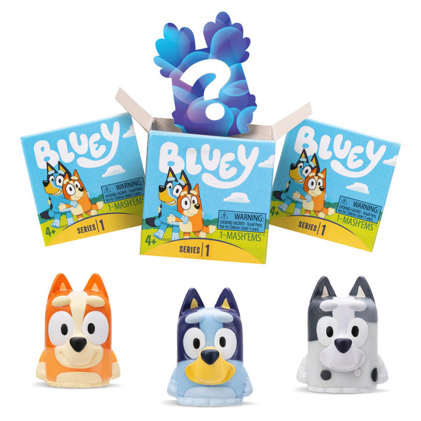 OakridgeStores.com | Schyling - Bluey Mashems - Squishy Collectable Figures - Style May Vary -  52182 885561521832