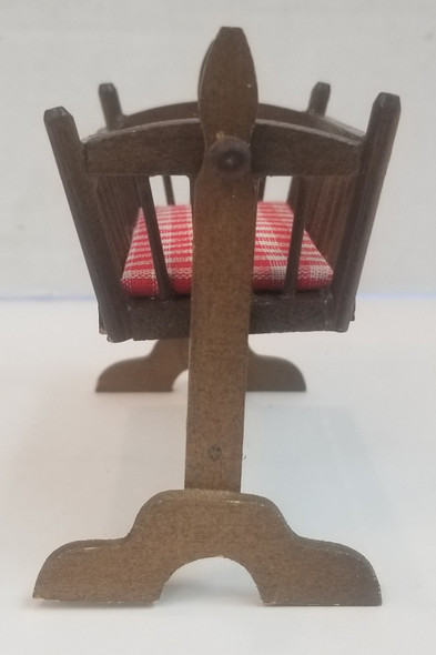 RESALE SHOP - VTG Concord Miniatures Colonial Cradle #1657 1:12 Dollhouse Accessory - LAHA-1657-U5045