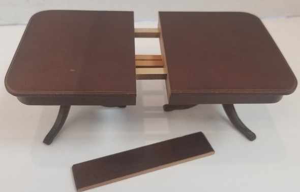 RESALE SHOP - VTG Shackman1:12 Handcrafted Period Extension Table # 3433 With Extension - LAHA-3433-U5050