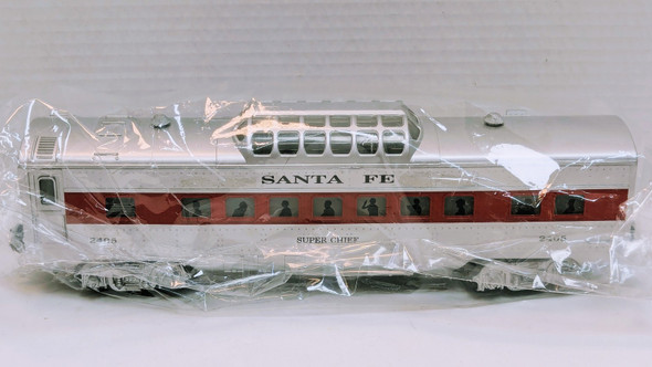 RESALE SHOP - Williams O Scale Santa Fe Super Chief Dome Car #2405 - LYEI-WILL2405-U5059