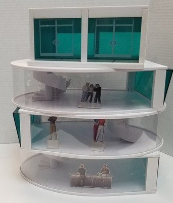 RESALE SHOP - Carrera 3 Story Press Tower & Garage 1/24 / 1/32 Slot Car Accessory Valvoline - MARU-VALVOLINE-U4795