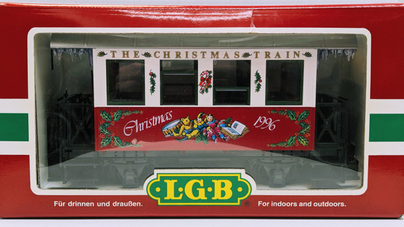 RESALE SHOP - LGB 'Christmas 1996' Passenger Coach #36076 - MICH-LGB36076-NOB4929