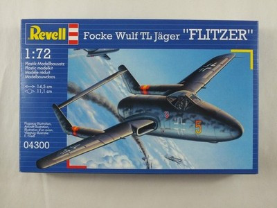 RESALE SHOP - REVELL Focke Wulf TL Jager Flitzer 1:72 Model Aircraft Kit c1996 Sealed-READ - PAER-112-04300-NOB7963