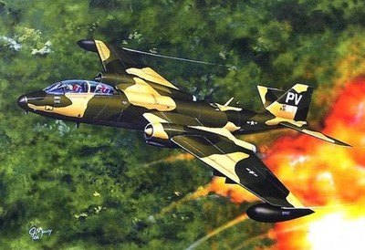 RESALE SHOP - Classic Airframes B-57B Canberra 1:48 Scale Aircraft Model Kit Sealed-READ - PAER-CAF-4130-U7948