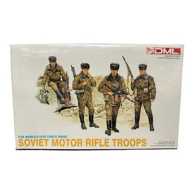 RESALE SHOP - DRAGON Soviet Motor Rifle Troops 1:35 Model Figures Kit c1990 Sealed - PAER-DML3008-NS7988