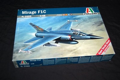 RESALE SHOP - Italeri Dassault Mirage F.1C 1:48 Model Aircraft Kit c2011 Sealed - - PAER-ITA-2695-U7851