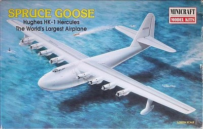 RESALE SHOP - MINICRAFT Spruce Goose Hughes H-4 Hercules 1:200 Model Airplane Kit Sealed-READ - PAER-MINI-11607-U7939