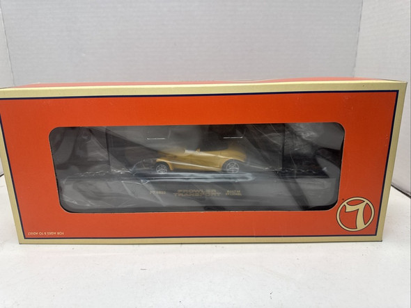 RESALE SHOP - Lionel Flatcar With Chrysler Plymouth Prowler Yellow #6-1522 - RIOR-6-1522-NOB4807