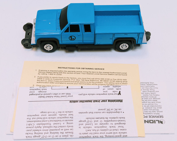 RESALE SHOP - Lionel On-Track Pickup Truck #18424 - RIOR-6-18424-LN5013