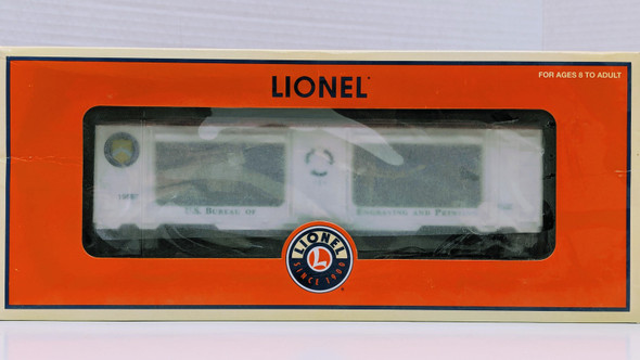 RESALE SHOP - Lionel Bureau of Engraving and Printing Mint Car #19697 - RIOR-6-19697-NOB4862