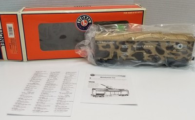 RESALE SHOP - Lionel Operation Iraqi Freedom Minuteman Car #6-36797 O Scale - RIOR-6-36797-NOB4810