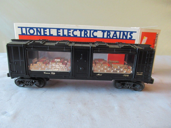 RESALE SHOP - Lionel Carson City Mint Car O Scale #6-7518 - RIOR-6-7518-NOB4822