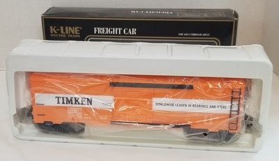 RESALE SHOP - K Line O Scale Timken Classic Box Car K641-8011 - RIOR-K641-8011-NOB4867
