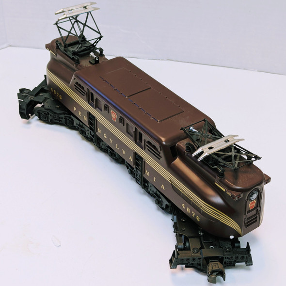 RESALE SHOP - MTH PRR Tuscan Red GG-1 Electric Locomotive #4876 - RIOR-MT-5101L-NOB4978