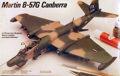 RESALE SHOP - Testors Italeri MARTIN B-57G CANBERRA 1:72 Model Airplane Kit Sealed-READ - RSTY-110-653-U7947