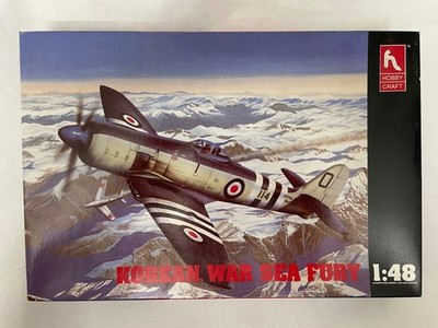 RESALE SHOP - Hobby Craft KOREAN WAR SEA FURY 1:48 Airplane Model Kit c1994 Sealed-READ - RSTY-HC1531-LN7974