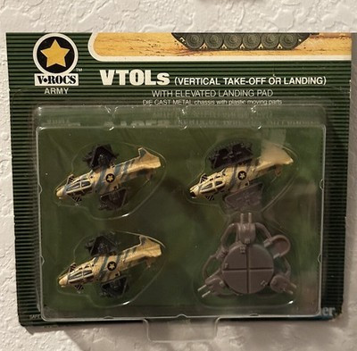 RESALE SHOP - KENNER Mega Force Army VTOLs Diecast Military Toy c1989 Sealed - - RSTY-KEN5110-LN8056