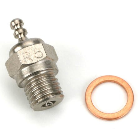 OakridgeStores.com | Dynamite -  #5 Cold Platinum RC Nitro Glow Plug - DYNP5605 605482560334