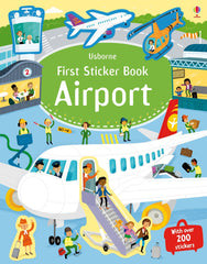 OakridgeStores.com | Usborne - First Sticker Book Airport - Sticker Activity Book with 100+ Stickers - 9781805074953 9781805074953
