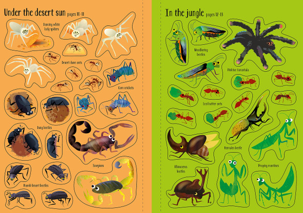 OakridgeStores.com | Usborne - Little First Stickers Bugs - Sticker Activity Book with 180+ Stickers - 9781835404652 9781835404652