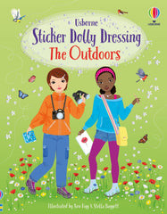 OakridgeStores.com | Usborne - Sticker Dolly Dressing The Outdoors - Sticker Dress-Up Activity Book - 9781835404706