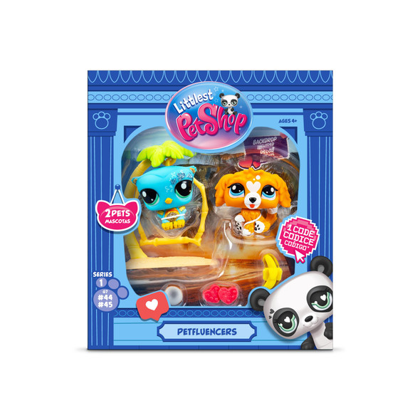 OakridgeStores.com | SCHYLLING - Littlest Pet Shop Petfluencer Pairs Series 1 - Collectible Toy Figures w/ Virtual Play Code - 560 885561005608
